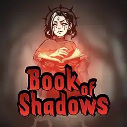Book Of Shadows online game logo by Evolution on starzino-app.com
