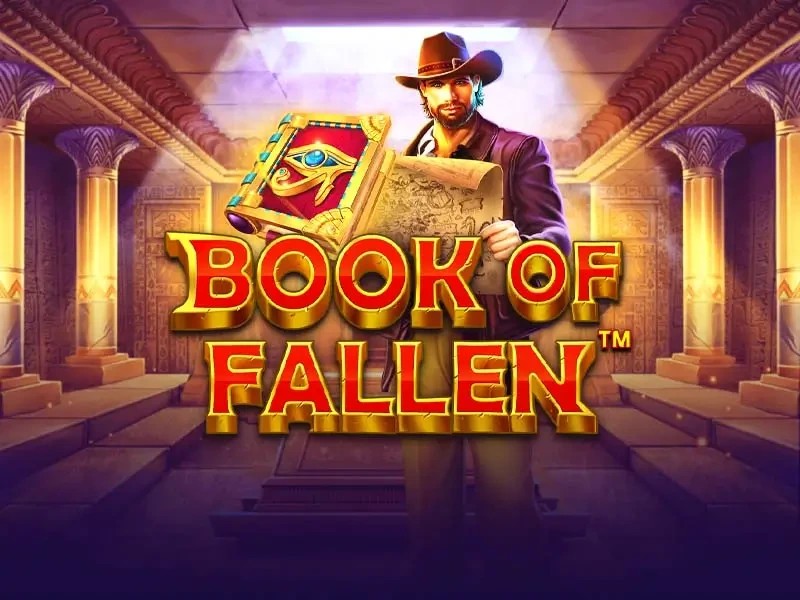 Book of the Fallen slot visual from Pragmatic Play available on starzino-app.com